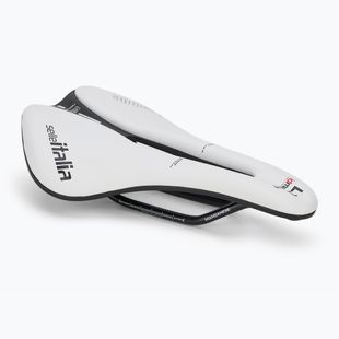 Sedlo na kolo Selle Italia Novus Boost Evo Tm, Superflow, Maganese Rail, Soft-Trek white
