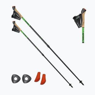 Nordic walking hole GABEL Carbon XT 2S 80 F.L. black/lime
