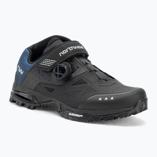 Pánské MTB cyklistické boty Northwave Enduro Mid 2 black/deep blue