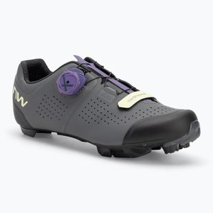 Dámské MTB cyklistické boty Northwave Razer dark grey/dark purple
