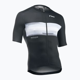 Pánský cyklistický dres Northwave Force Evo black/white