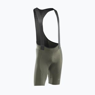 Pánské cyklistické šortky Northwave Fast Bibshort forest green