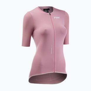 Cyklistický dres Northwave Essence Jersey dusty malva