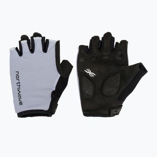 Pánské cyklistické rukavice Northwave Active Max Short Finger ice grey