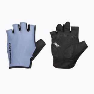 Pánské cyklistické rukavice Northwave Active Max Short Finger ice grey