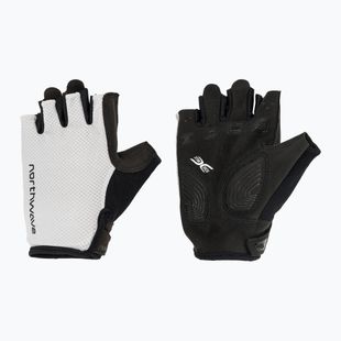 Pánské cyklistické rukavice Northwave Active Max Short Finger light grey