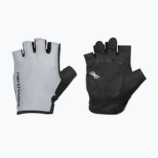 Pánské cyklistické rukavice Northwave Active Max Short Finger light grey