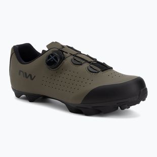 Cyklistické boty MTB pánské Northwave Scorpius Plus green forest/black
