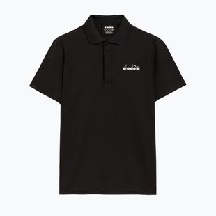 Pánské tenisové tričko Diadora Statement Polo SS 80013 black DD-102.176856