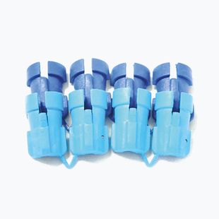 Fizan Flexy tyčový rozpěrný zámek 4 ks modrá/zelená 114AL+116AL