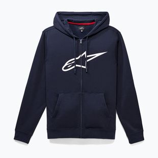 Pánská mikina  Alpinestars Ageless II Zip Hoodie navy/white