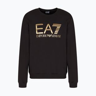 Pánská mikina EA7 Emporio Armani Train Logo Series T-Top Big Logo black