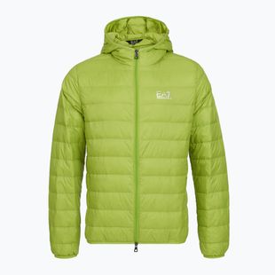Pánská bunda EA7 Emporio Armani Train Core Id Down Light Jacket Hoodie macaw green