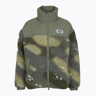 Dámská bunda EA7 Train Contemporary Sport Medium Padded fancy basil stellar