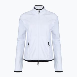 Dámská lyžařská mikina EA7 Emporio Armani Ski Cortina Powerstretch Fz white