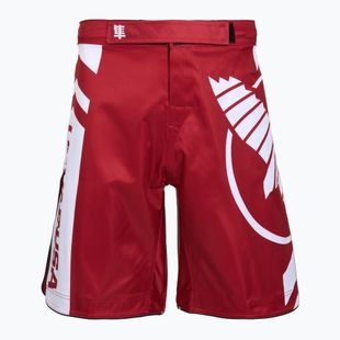 Hayabusa Icon Fight červené boxerky ICFS