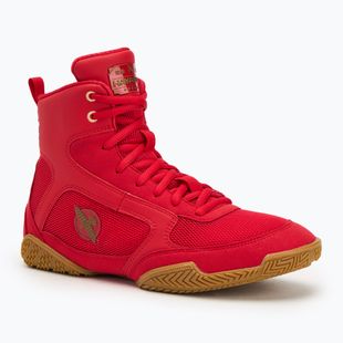 Pánské boxerské boty  Hayabusa Pro Boxing black red