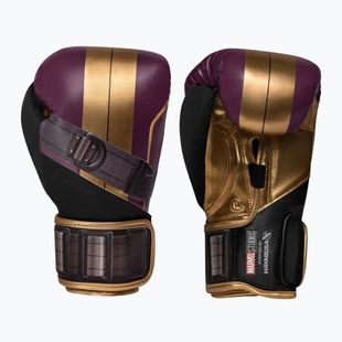 Boxerské rukavice Hayabusa Marvel's Batroc purple/gold