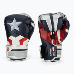 Boxerské rukavice Hayabusa  Marvel's Captain America silver/blue
