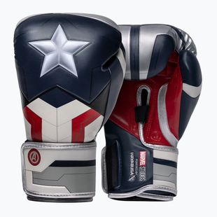Boxerské rukavice Hayabusa  Marvel's Captain America silver/blue