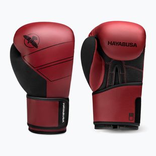 Boxerské rukavice Hayabusa S4 Leather red
