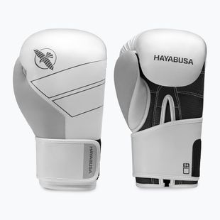 Boxerské rukavice Hayabusa S4 Leather white