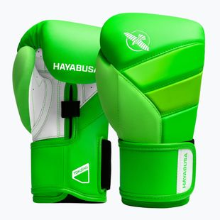 Boxerské rukavice Hayabusa T3 Neon neon green