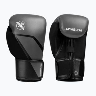 Boxovací rukavice Hayabusa E1 Boxing grey/black