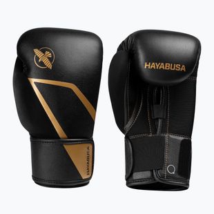 Boxerské rukavice Hayabusa E1 Boxing black/gold