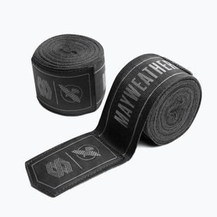 Boxerské bandáže Hayabusa Mayweather Stretch Hand Wraps 450 g black