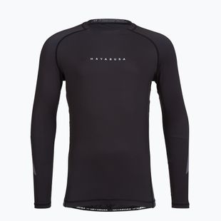Pánský rashguard s dlouhým rukávem Hayabusa Core Rash Guard black