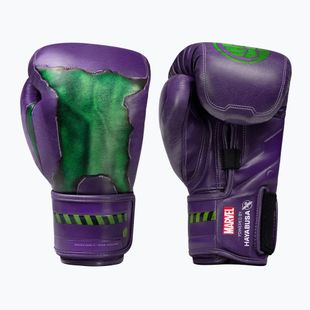 Boxerské rukavice Hayabusa boxerské rukavice Marvel's Hulk purple/green