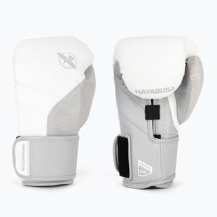 Boxerské rukavice Hayabusa T3 white/grey