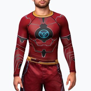 Pánský rashguard Longsleeve Hayabusa Marvel's Iron Man red