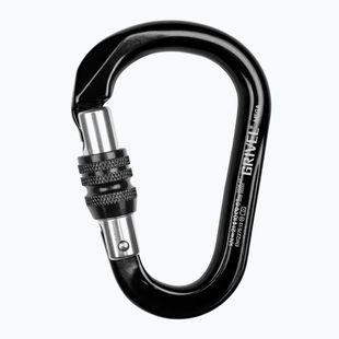 Karabina Grivel Mega K6N Screw Lock black/black