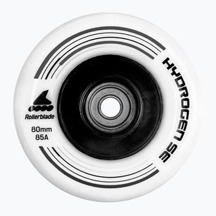 Náhradní kolečka Rollerblade Hydrogen SE 80 mm/85A + ILQ9 8 ks white/black