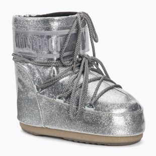 Dámské sněhule Moon Boot Icon Low Glitter silver