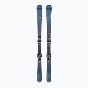 Dámské sjezdové lyže + vázání Nordica Belle 72 + TP2COMP10 FDT midnight-blue/rainbow