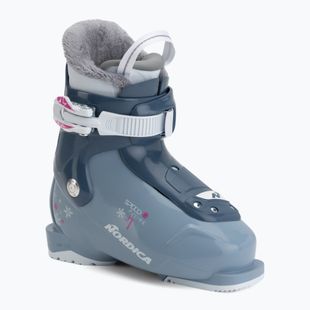 Dětské lyžařské boty Nordica Speedmachine J 1 blue/light blue/fucsia