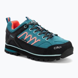 Dámské trekové boty CMP Moon Low Wp teal/red fluo