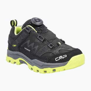 Dětské trekové boty CMP Kiruna Low FitGo Waterproof piombo/acido
