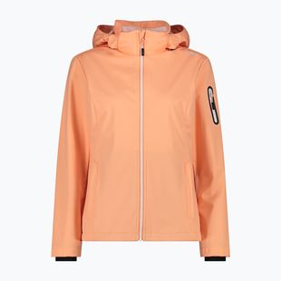 Dámská softshellová bunda CMP 39A5016 Zip Hood salmone