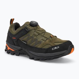 Pánské trekové boty CMP Rigel Low Fitgo olive/flame