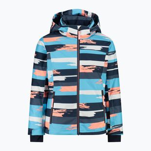 Dětská lyžařská bunda CMP 39W2085 topaz/white/lotus