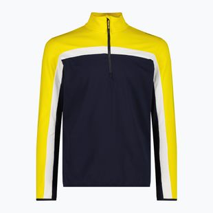 Pánská mikina CMP 35L0507 Sweat black/blue/winter sun