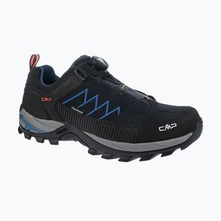 Pánské trekové boty CMP Rigel Low Fitgo Wp b.blue/flash orange