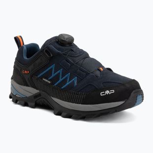 Pánské trekové boty CMP Rigel Low Fitgo Wp b.blue/flash orange