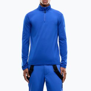 Pánská lyžařská mikina EA7 Emporio Armani Pure Powerstretch T-Top Half Zip new royal