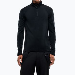 Pánská lyžařská mikina EA7 Emporio Armani Pure Powerstretch T-Top Half Zip black