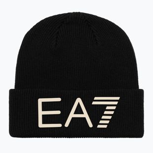 Zimní čepice EA7 Emporio Armani Mountain Logo Series Big Beanie black